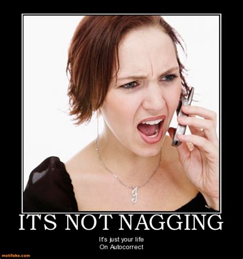 nagging mother